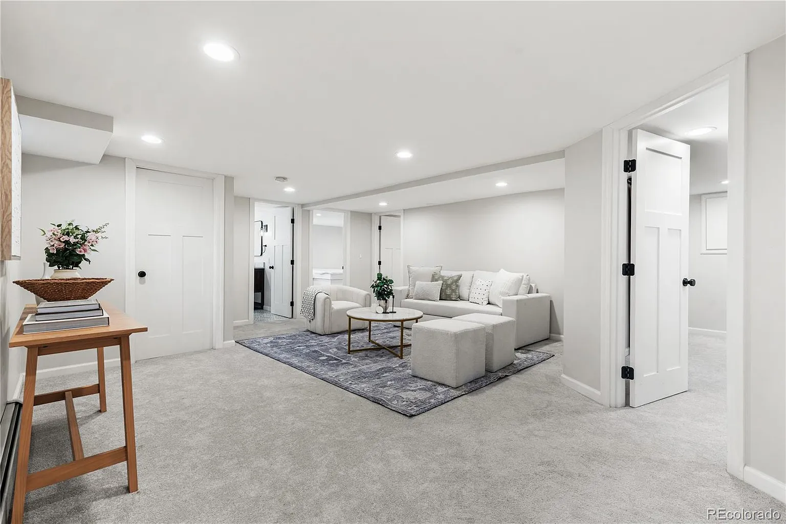 Basement finish by All Phase Remodel
