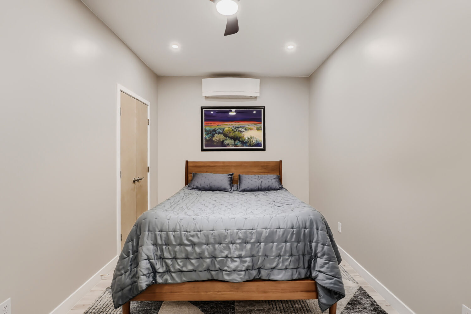 Basement second bedroom, corner view — 3590 West 21st Avenue Unit 2, Denver, CO 80211